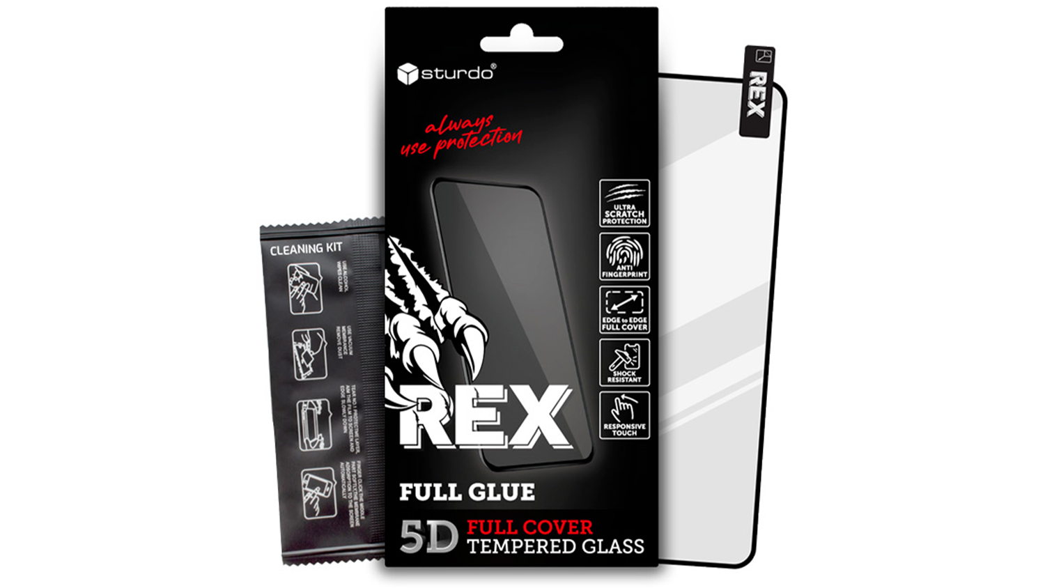 Ochranné sklo Sturdo Rex 5D FG pre iPhone 17 Pro