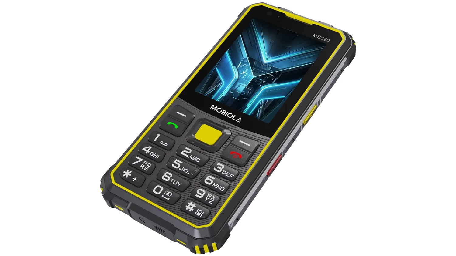 Odoln&yacute; tlač&iacute;tkov&yacute; telefon MOBIOLA MB520 TitanX