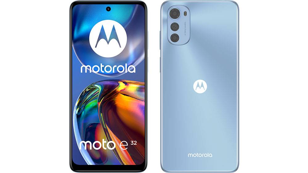 Mobilní telefon MOTOROLA Moto E32 DS Pearl Blue (4 GB/64 GB)