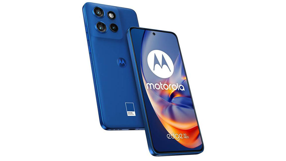 Mobilní telefon Motorola EDGE 50 NEO Blue_01