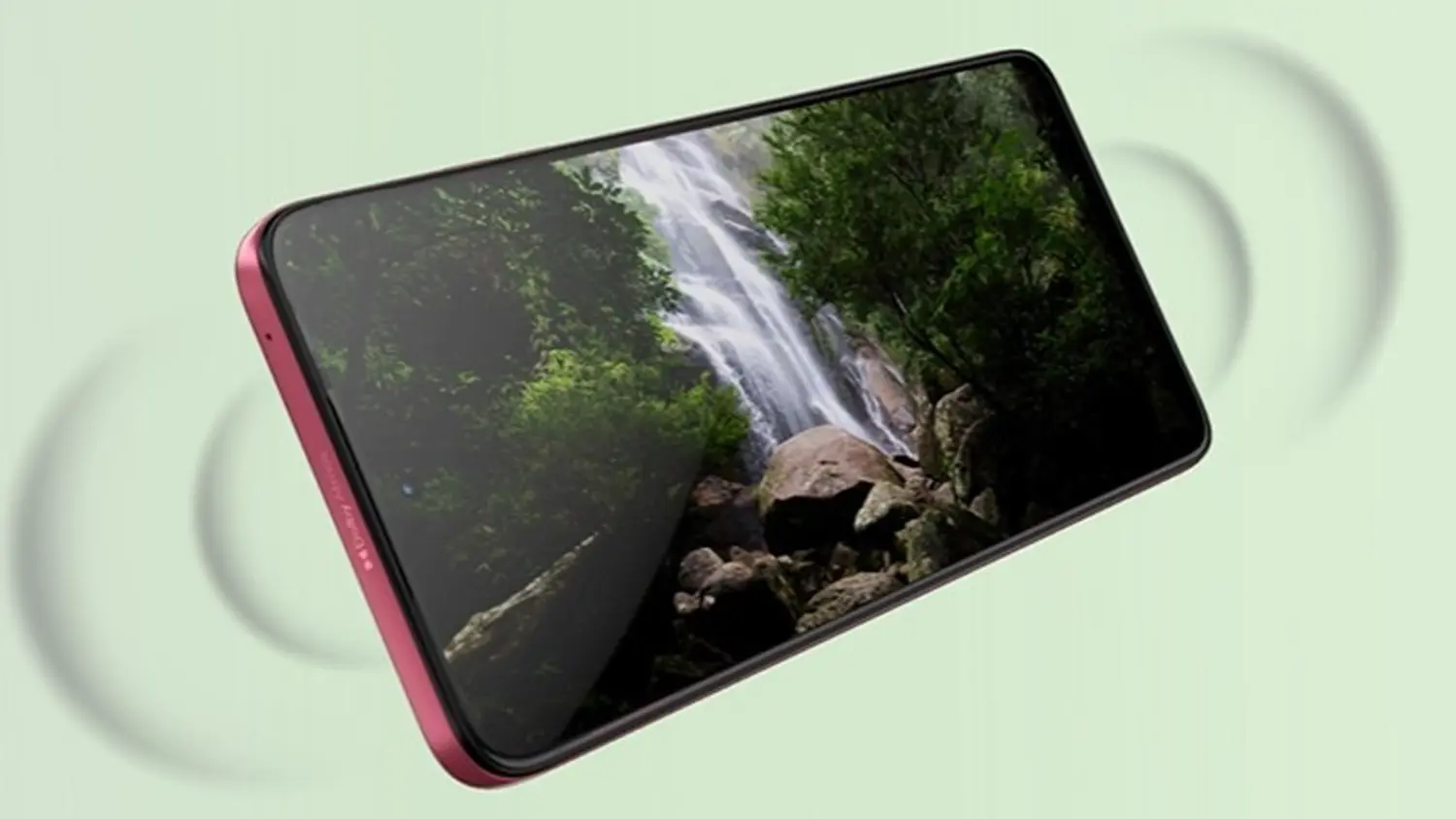 Vyfoten&aacute; sn&iacute;mka pr&iacute;rody telef&oacute;nom Motorola Moto G57 Power