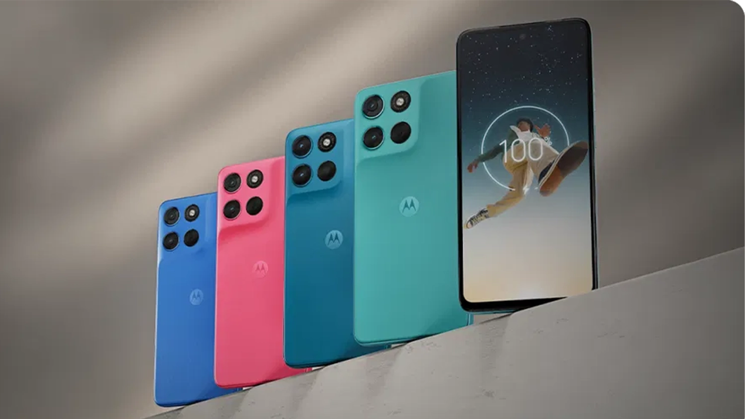 Řada telefonů Motorola moto G57 power