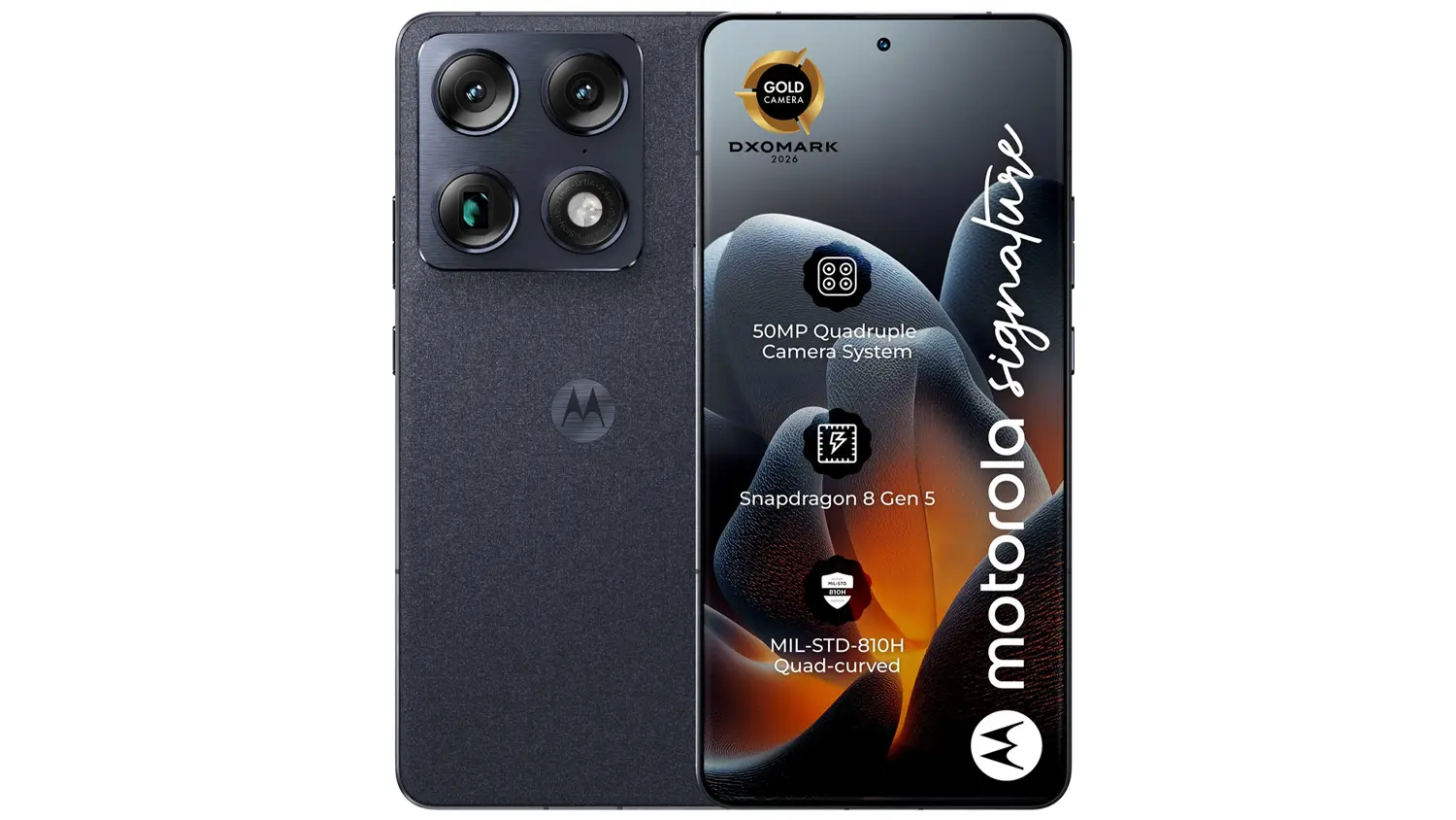 Mobiln&yacute; telef&oacute;n Motorola Signature, 16 GB/512 GB, čierny
