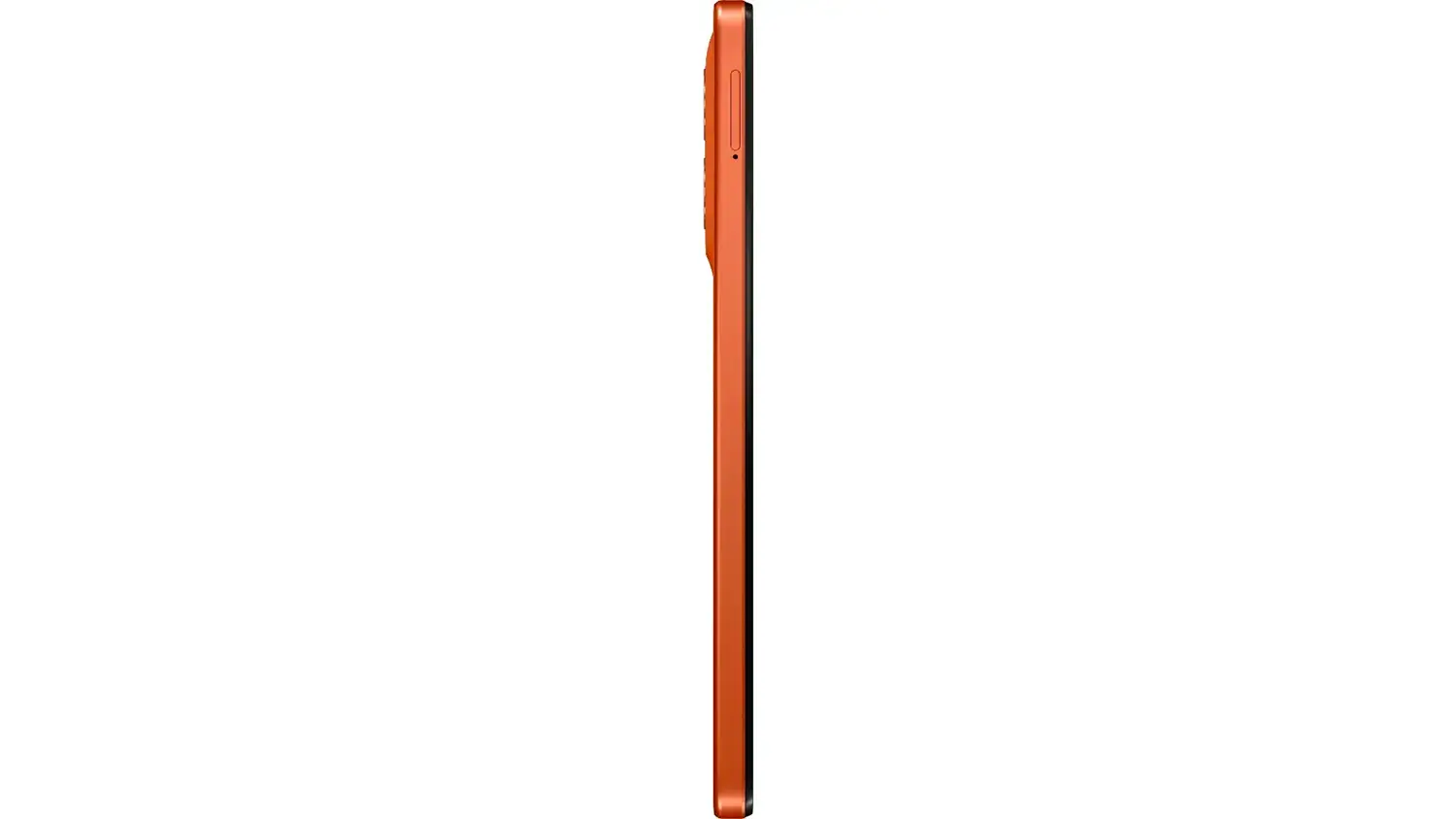 Pohľad zo strany na telef&oacute;n Motorola Moto G06
