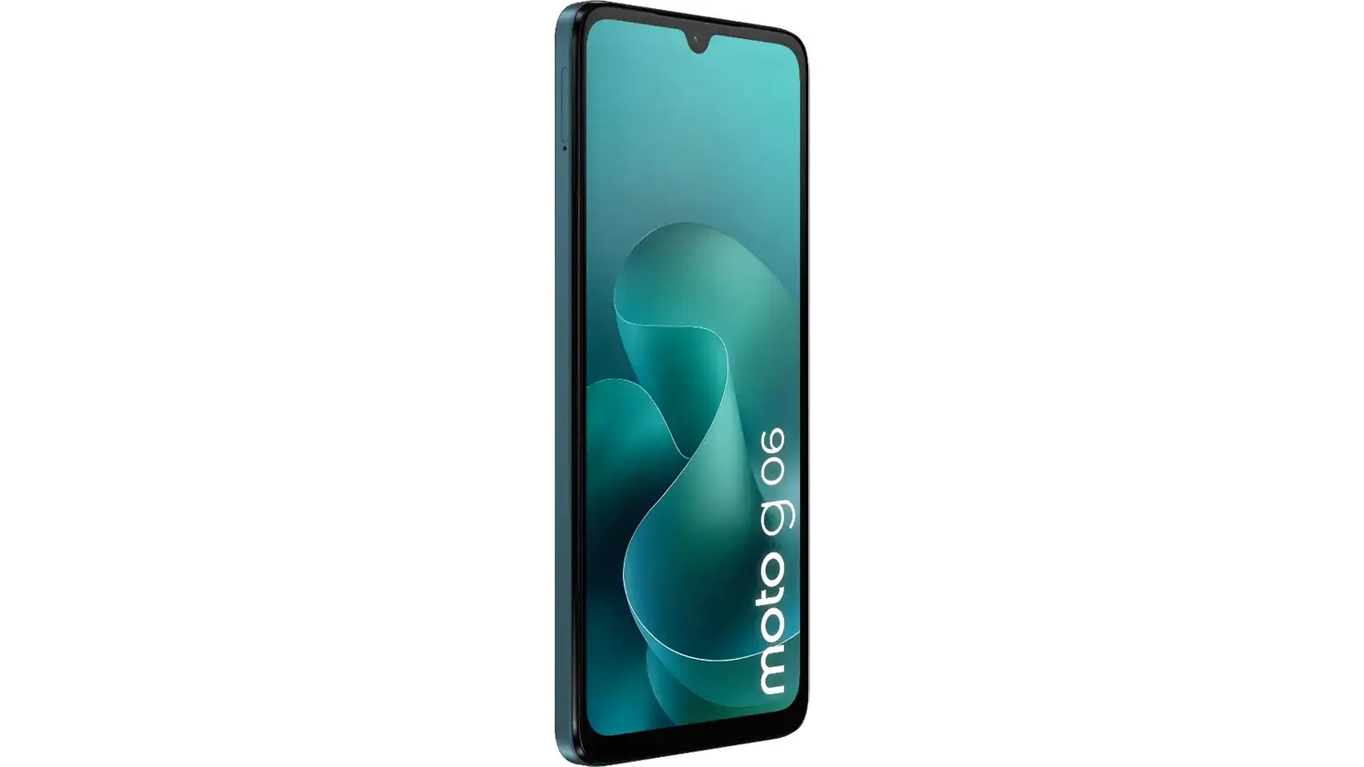 Pohľad &scaron;ikmo spredu na telefon Motorola Moto G06