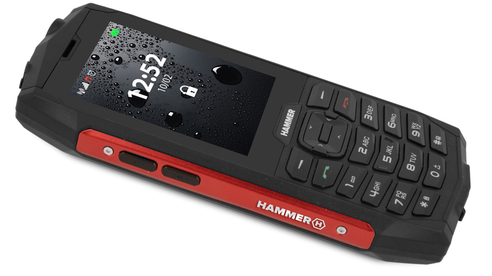 Mobilní telefon MYPHONE Hammer 4 Red