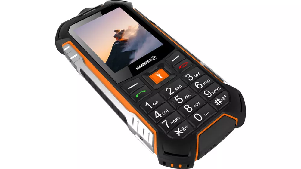 Tlačítkový telefon myPhone HAMMER Boost Orange_03
