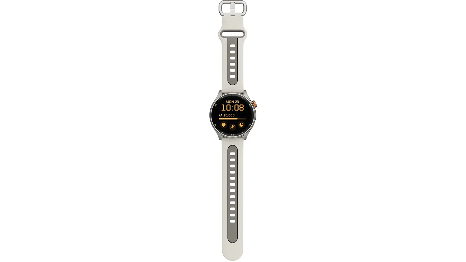 Smart hodinky myPhone Watch Adventure Warm Grey vr&aacute;tane remienka