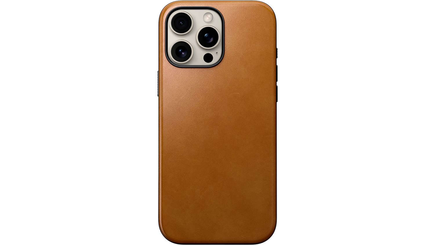 Kryt na mobil Nomad Modern Leather Case iPhone 16&nbsp;Pro&nbsp;Max English Tan