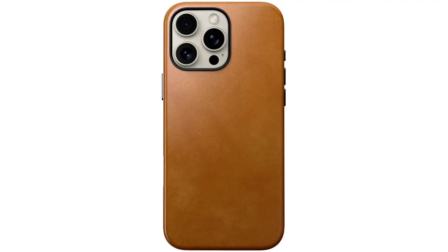 Kryt na mobil Nomad Modern Leather s MagSafe pre iPhone 16 Pro Max, Cognac