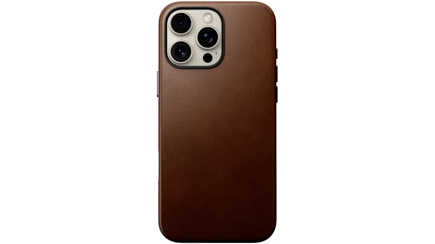 Kryt na mobil Nomad Modern Leather s MagSafe pre iPhone 16 Pro Max, Brown