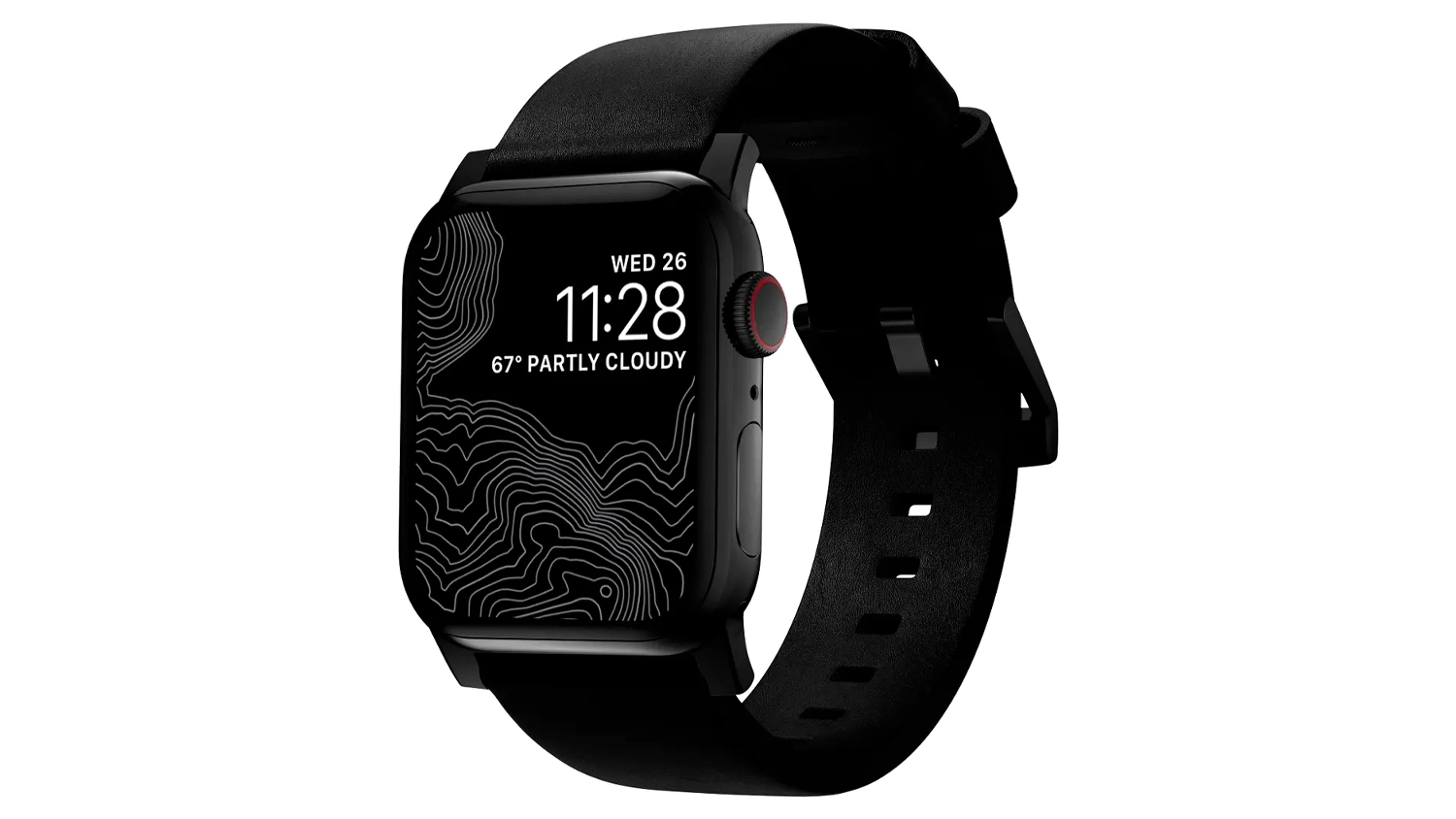 Remienok Nomad Modern Band Brown/Black na hodink&aacute;ch Apple Watch