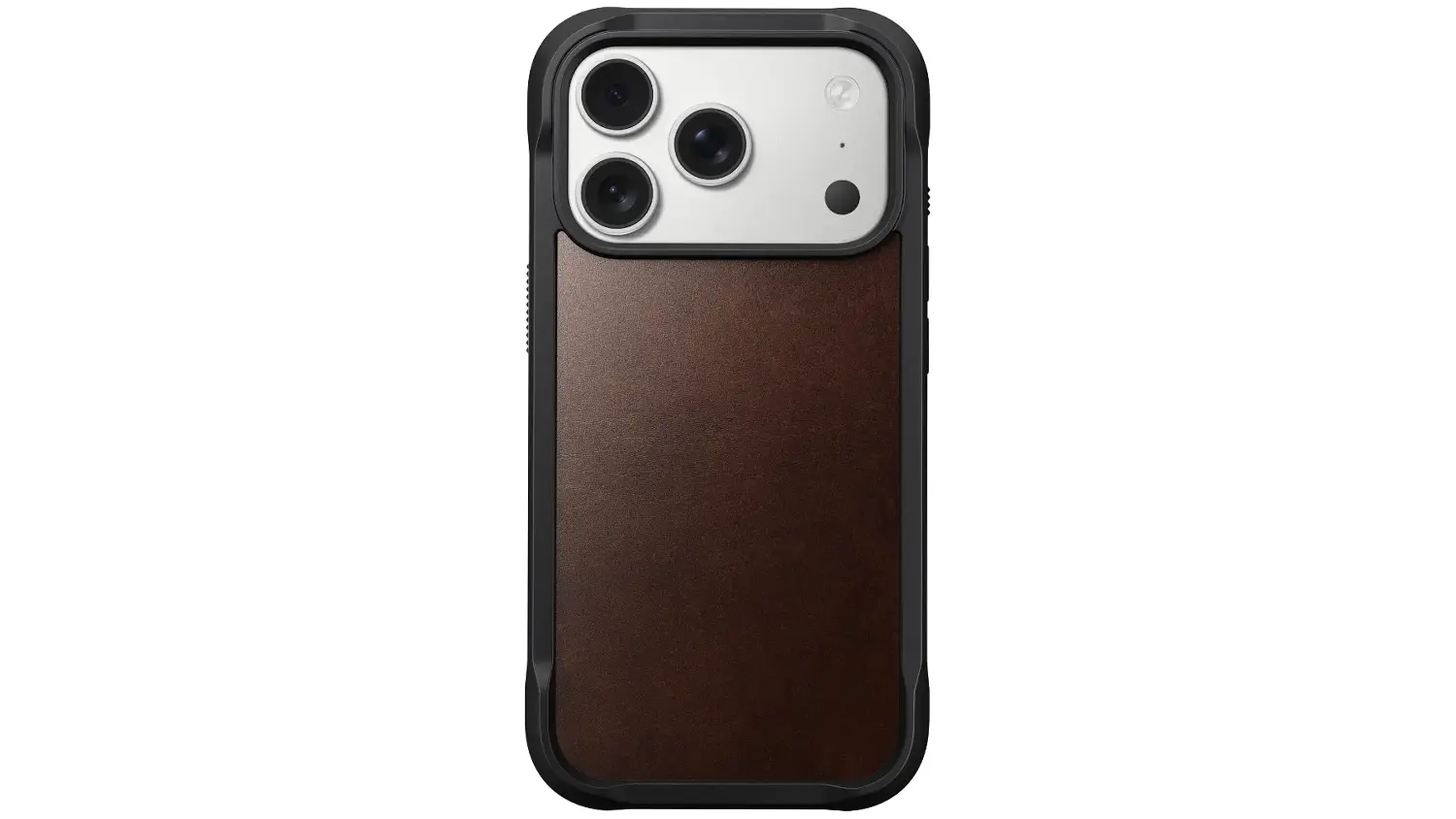 Kryt na mobil Nomad Rugged Leather Case zadn&yacute; pohľad
