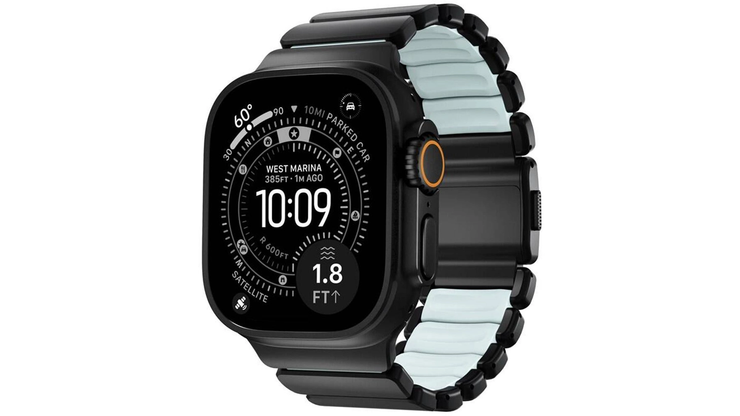 Řem&iacute;nek na hodinky Nomad Stratos Band Natural Titanium