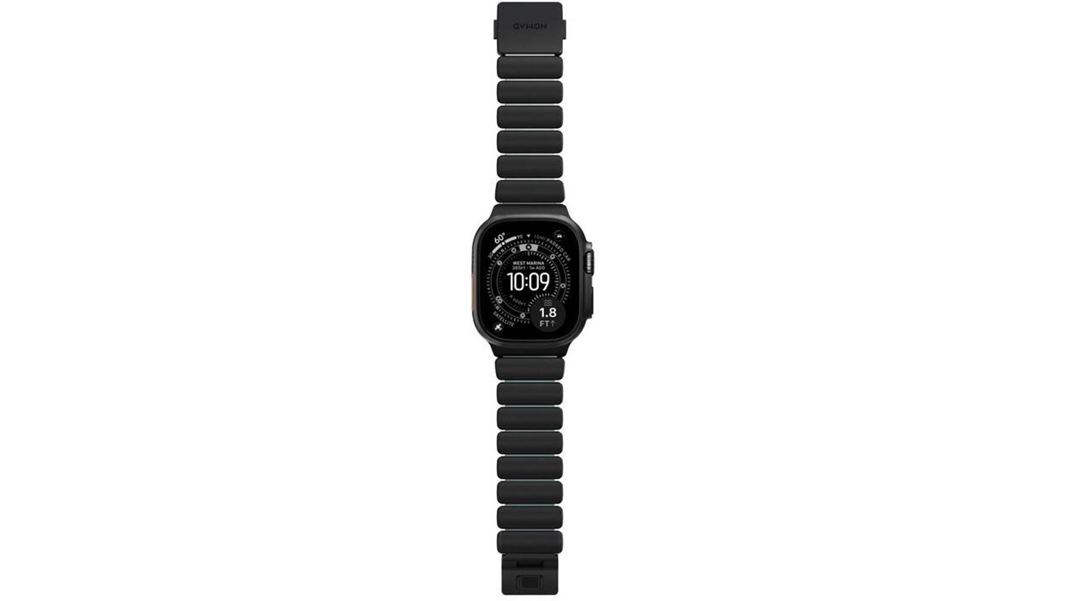 Řem&iacute;nek na hodinky Nomad Stratos Band Natural Titanium natažen&yacute;