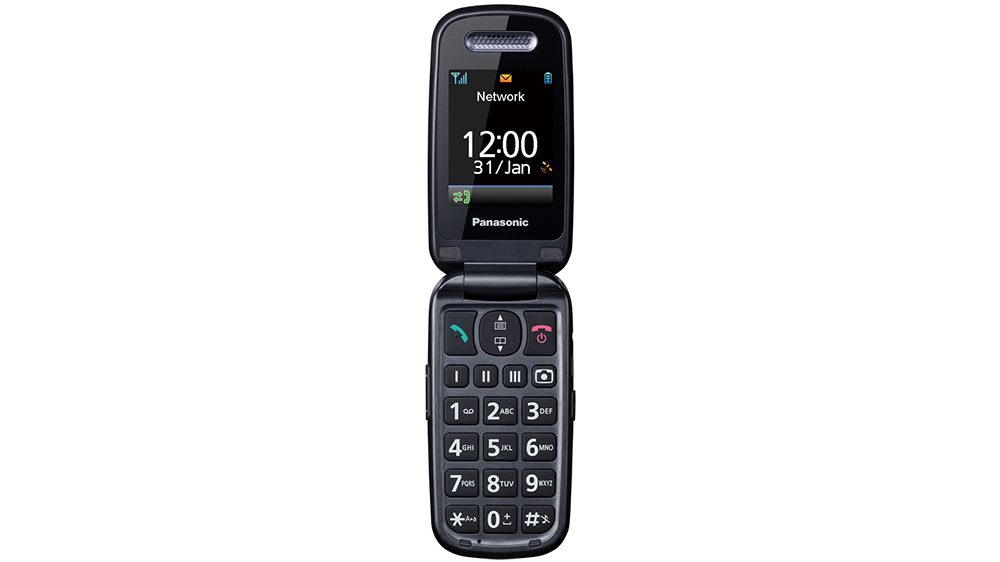 Tlačítkový mobilní telefon PANASONIC KX-TU456EXCE
