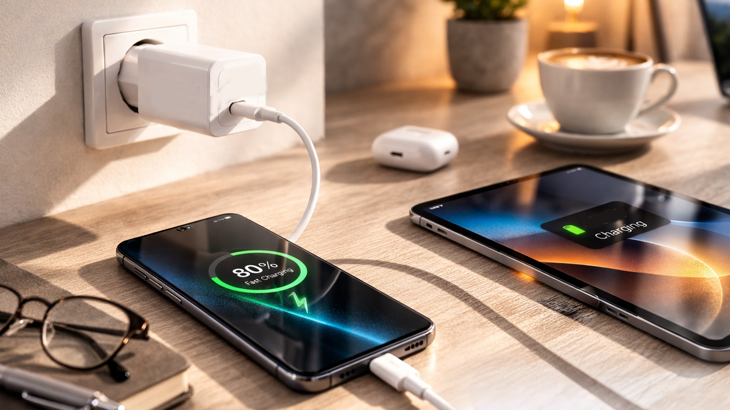 Pripojený Napájací adaptér PanzerGlass Turbo USB-C