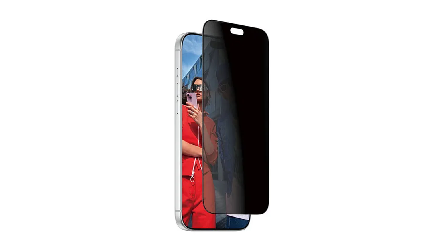 Tvrdené sklo PanzerGlass UWF 2-Way Privacy pre iPhone 18 Pro s aplikátorom