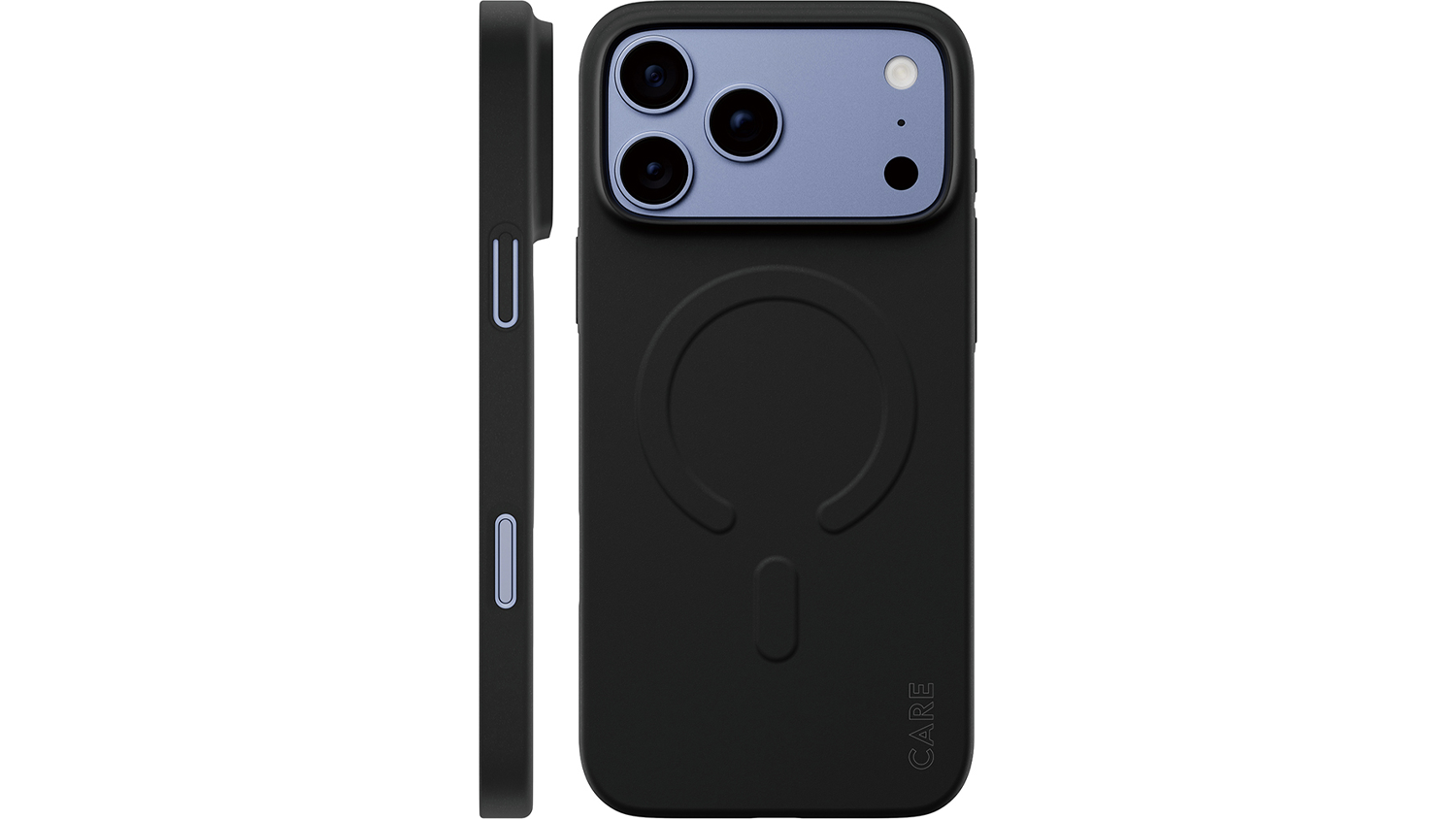 Puzdro CARE by PanzerGlass SL1M s MagSafe pre iPhone 18 Pro, čierne