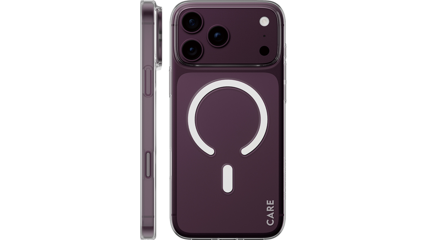 Puzdro CARE by PanzerGlass SL1M s MagSafe pre iPhone 18 Pro, priehľadné