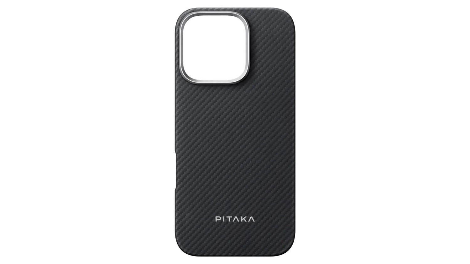 Kryt na mobil Pitaka Ultra-Slim Case pro iPhone 16 Pro Max Black/Grey Twill