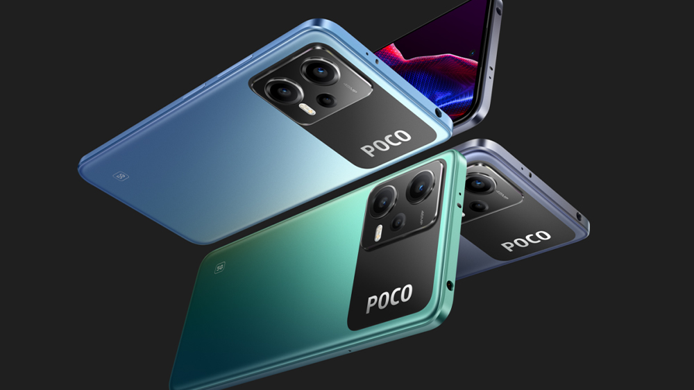 Mobilní telefon Poco X5 5G zelený (6 GB/128 GB)