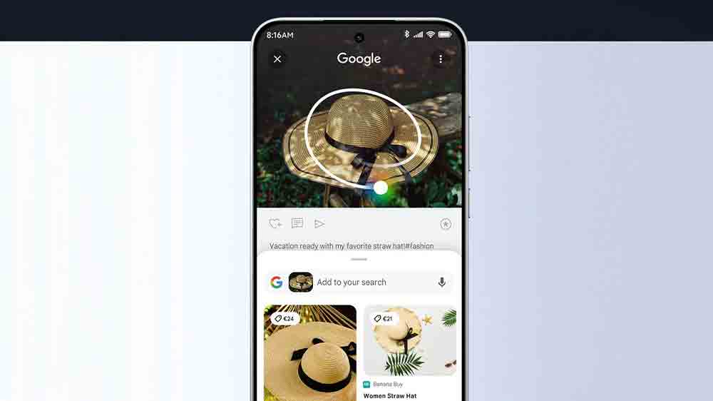 funkce Zakroužkuj a hledej na telefonu POCO F7_05