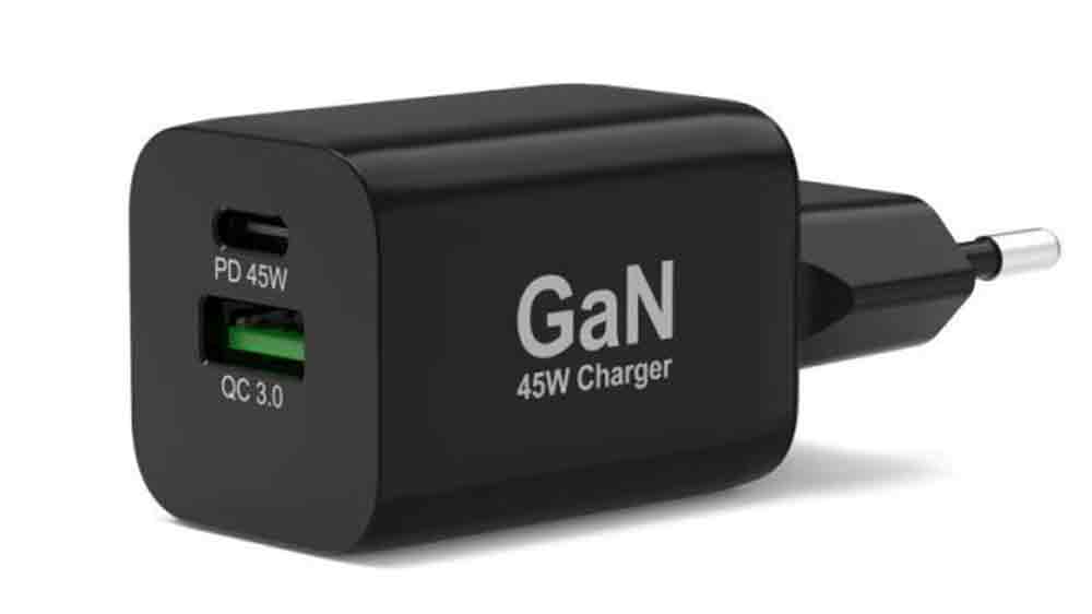 Síťová nabíječka pro USB-C a USB-A 45 W Port Connect_01