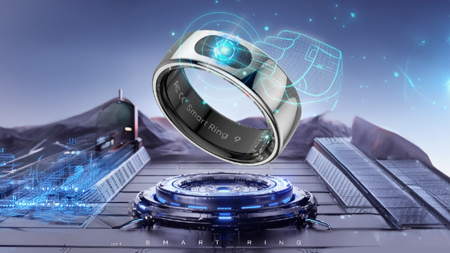 Prsten Powerton Smart Ring Pro ve vesmíru