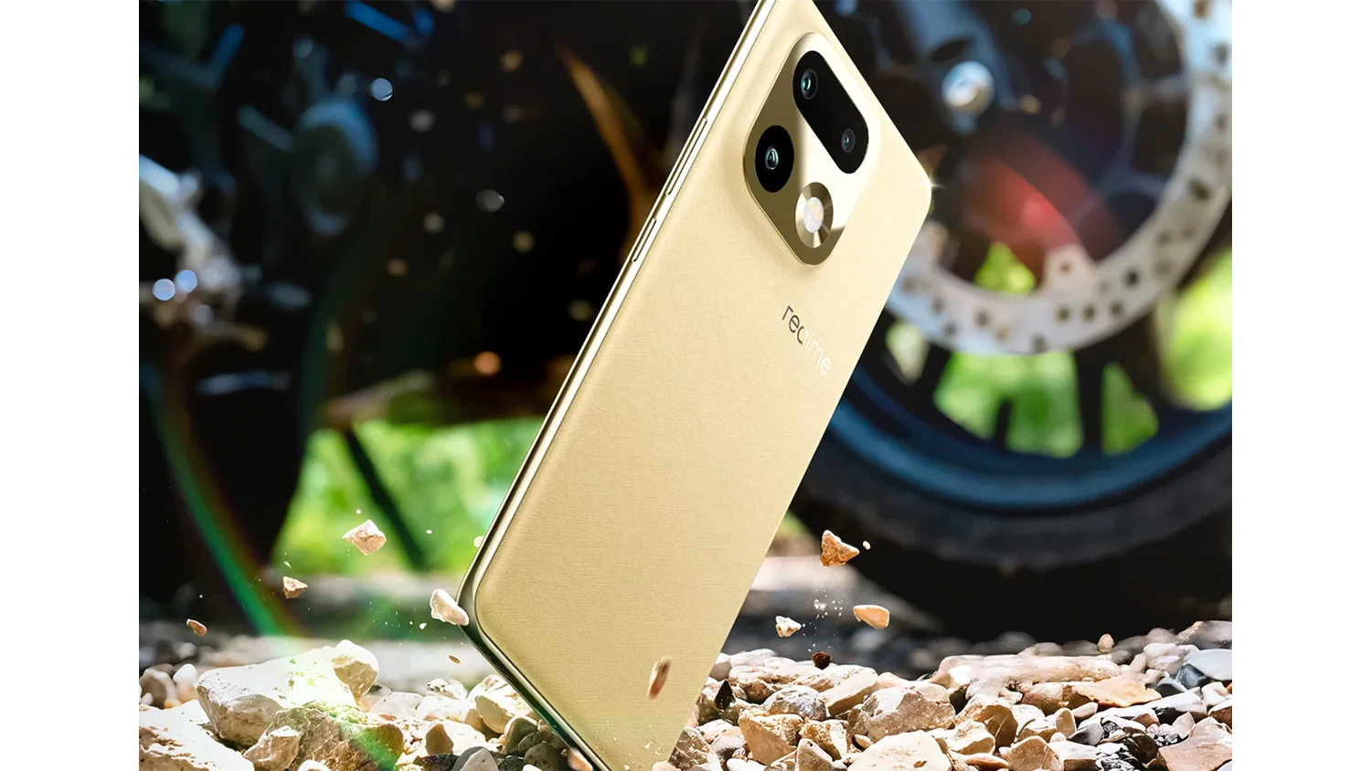 Smartf&oacute;n Realme 16 Pro+ 5G dopad&aacute; na zem