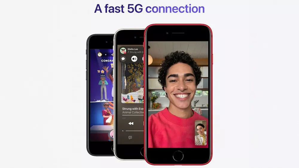 Podpora připojen&iacute; 5G u mobiln&iacute;ho telefonu Apple iPhone SE (3rd gen) Midnight 64 GB_03