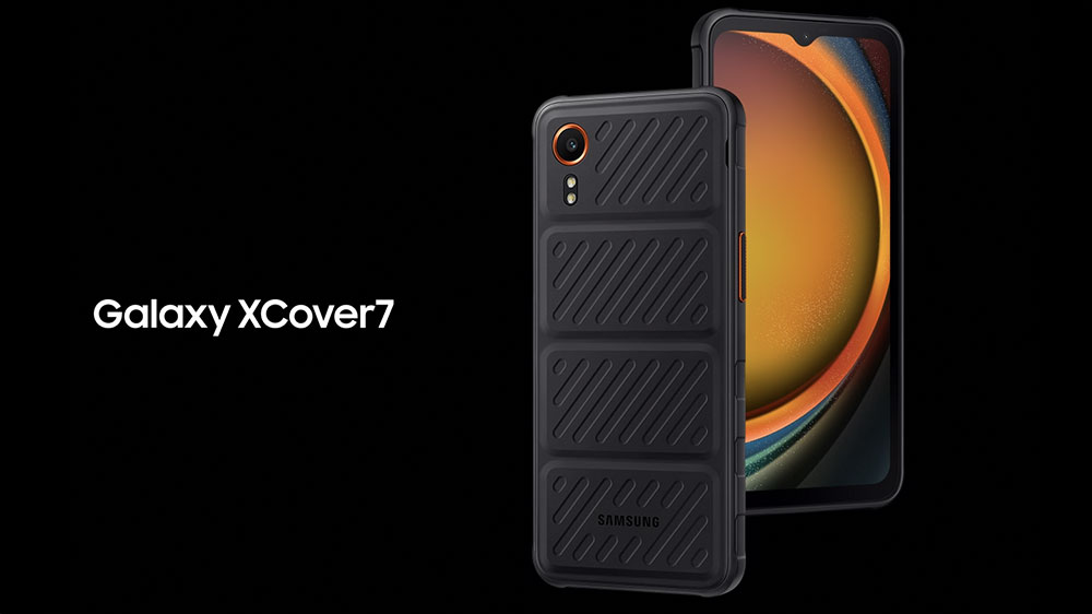 Zadní strana mobilního telefonu Samsung Galaxy XCover7 Black_05