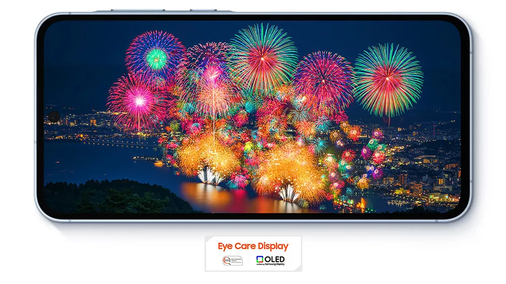 6,6 palcov&yacute; Super AMOLED displej u telefonu Samsung Galaxy A55 5G 8/128GB Yellow_09