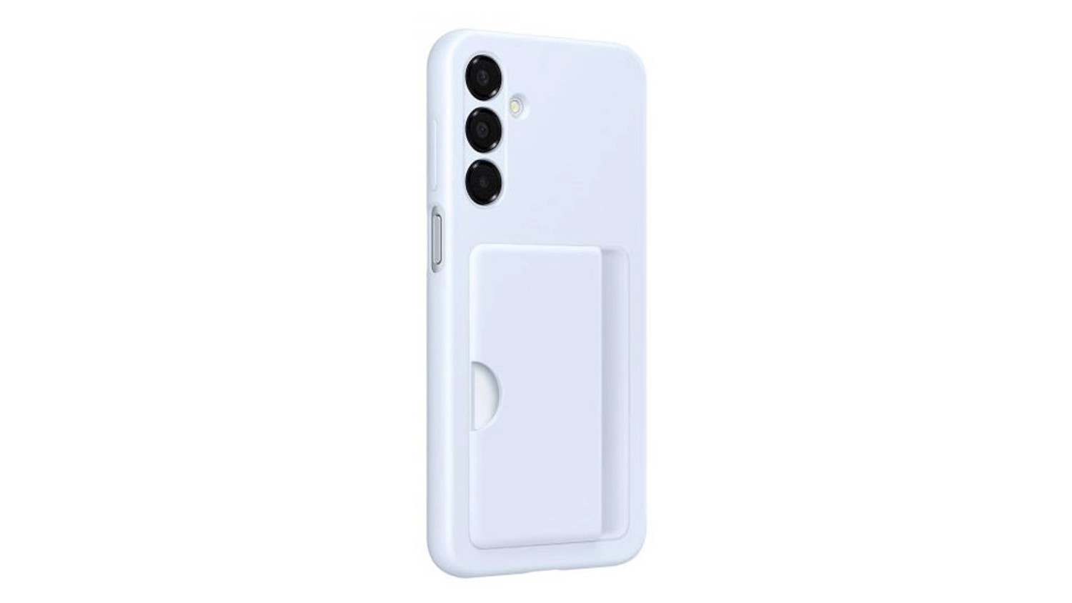 Kryt na mobil Samsung Galaxy A16 5G Card Slot Case modr&yacute; ze strany