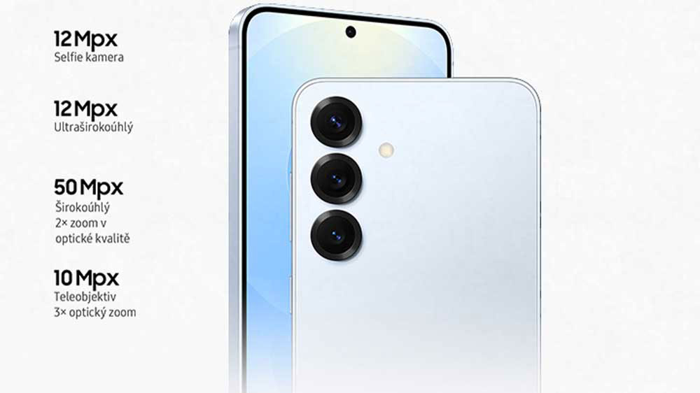 Fotoaparáty smartphonu Samsung Galaxy S25_06Fotoaparáty smartphonu Samsung Galaxy S25_06