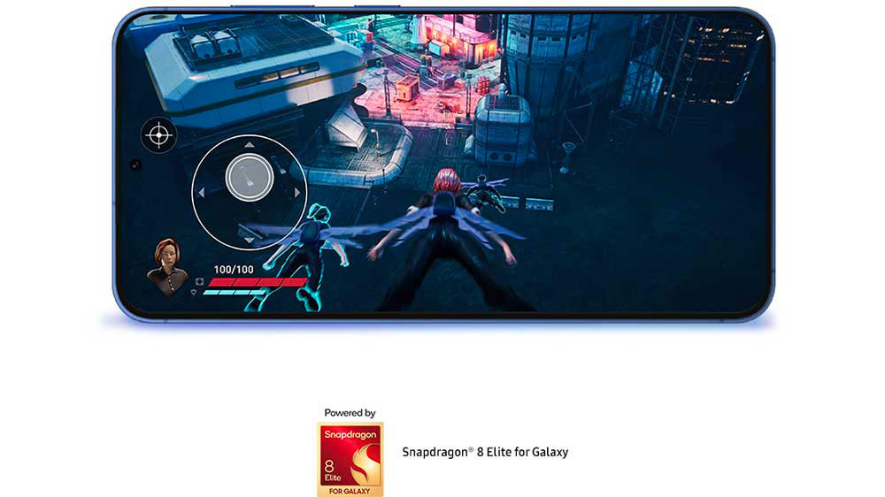 Hraní hry na smartphonu Samsung Galaxy S25+_07