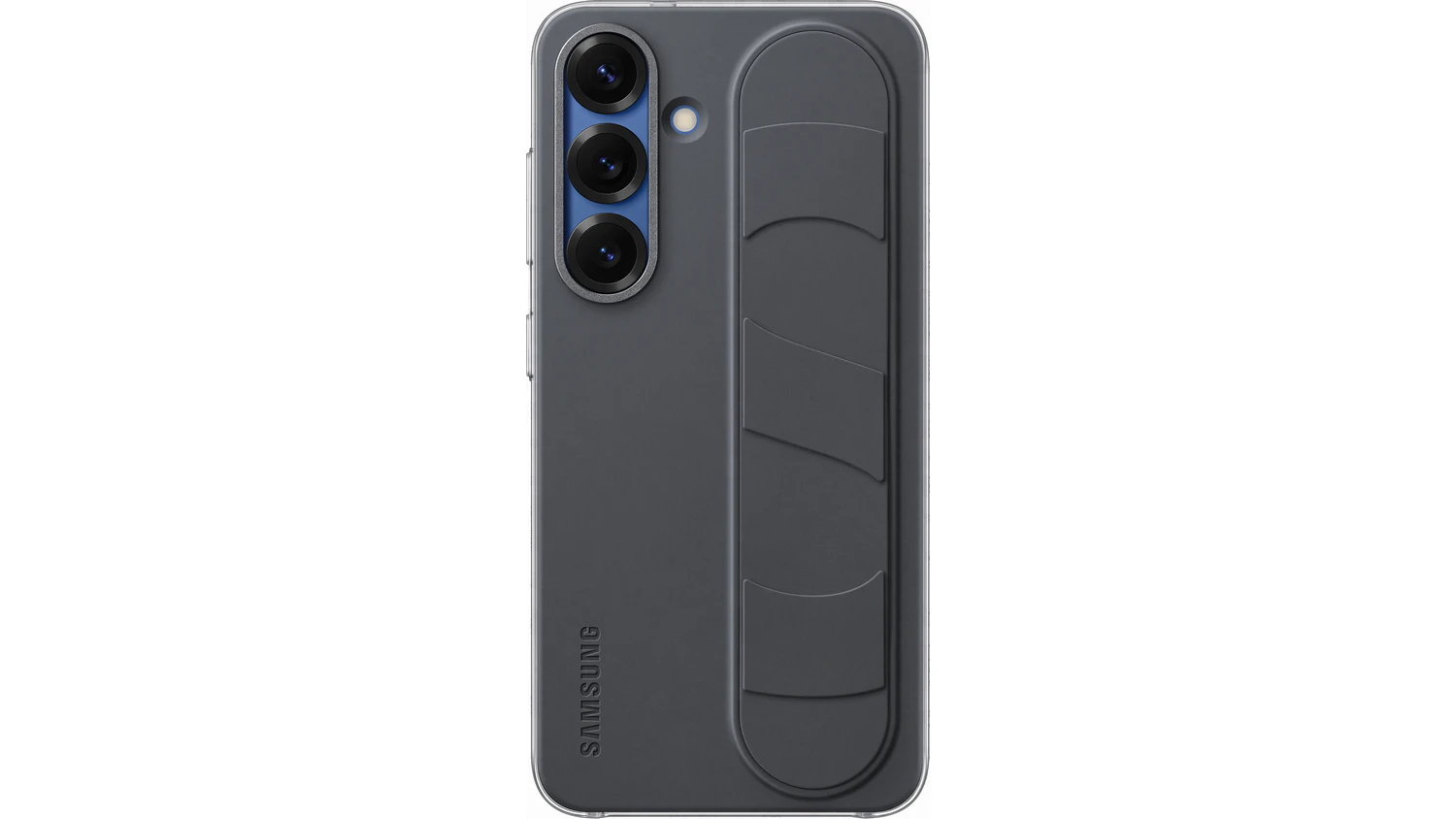 Kryt na mobil Samsung Standing Grip Case Galaxy S25 Black