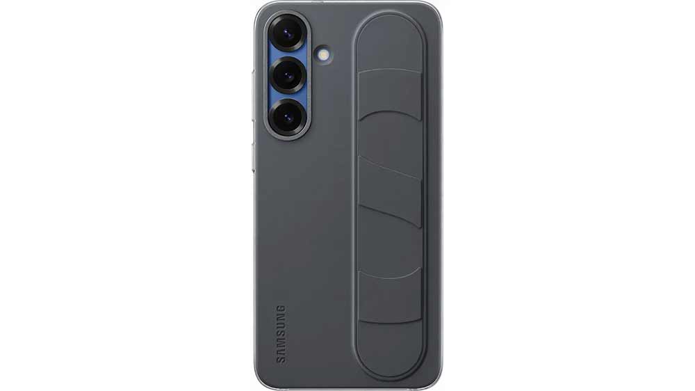 Pouzdro na telefon Samsung Standing Grip Case Galaxy S25+ černé_01