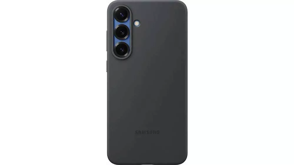 Kryt Samsung Silicone Case Galaxy S25+ Black_01