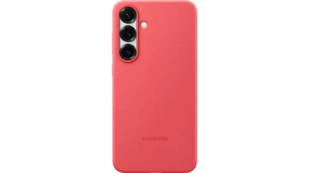 Kryt Samsung Silicone Case Galaxy S25+ Red_01
