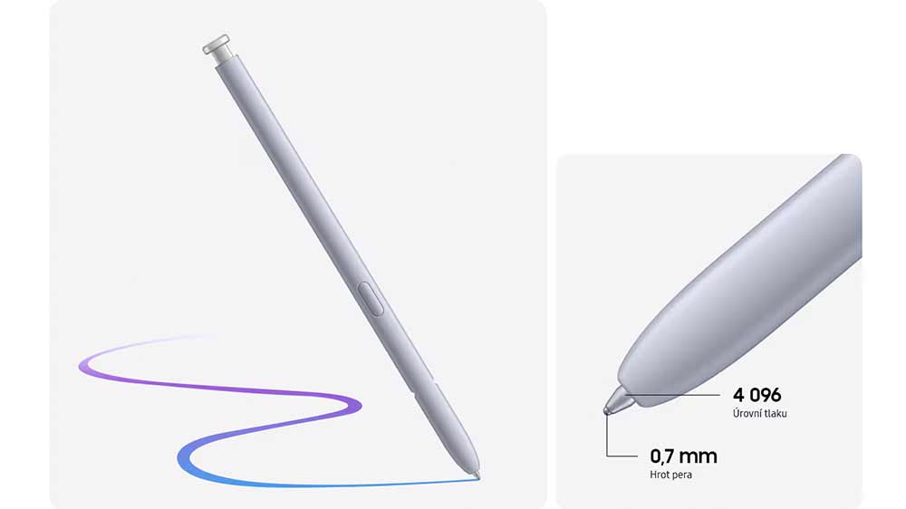 Detaily Stylusu S Pen Galaxy S25 Ultra Light Silver_03