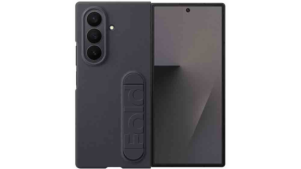 Kryt na mobil Samsung Silicone Case Galaxy Z Fold 7, černý_01