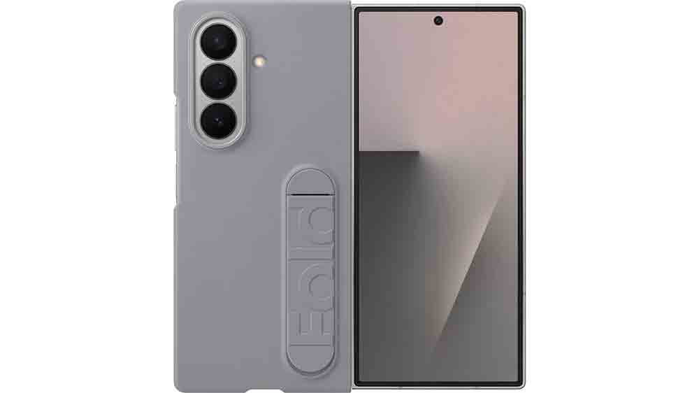 Kryt na mobil Samsung Silicone Case Galaxy Z Fold 7, siv&yacute;_01