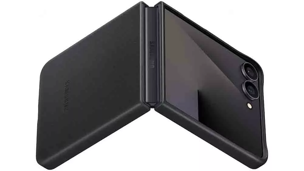 Kryt na mobil Samsung Kindsuit Case Galaxy Z Flip7 Black_02