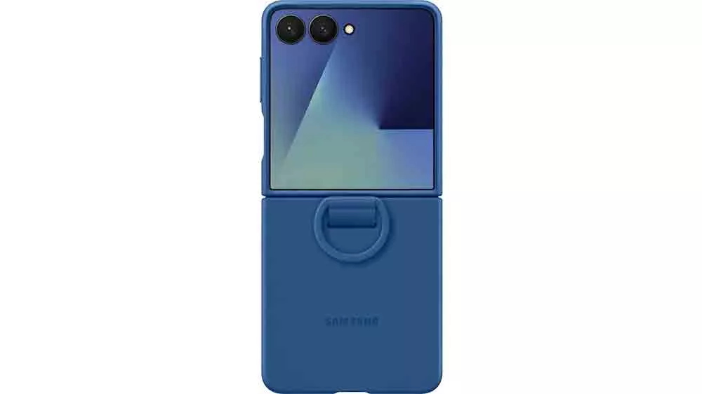 Kryt na mobil Samsung Ring Case Galaxy Z Flip7 Blue_01