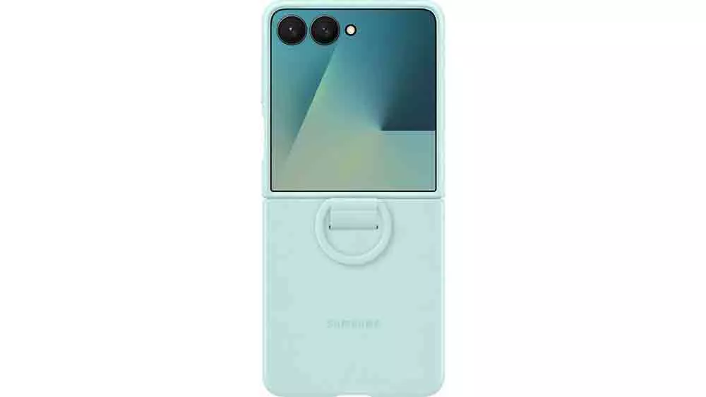 Kryt na mobil Samsung Ring Case Galaxy Z Flip7 Mint_01