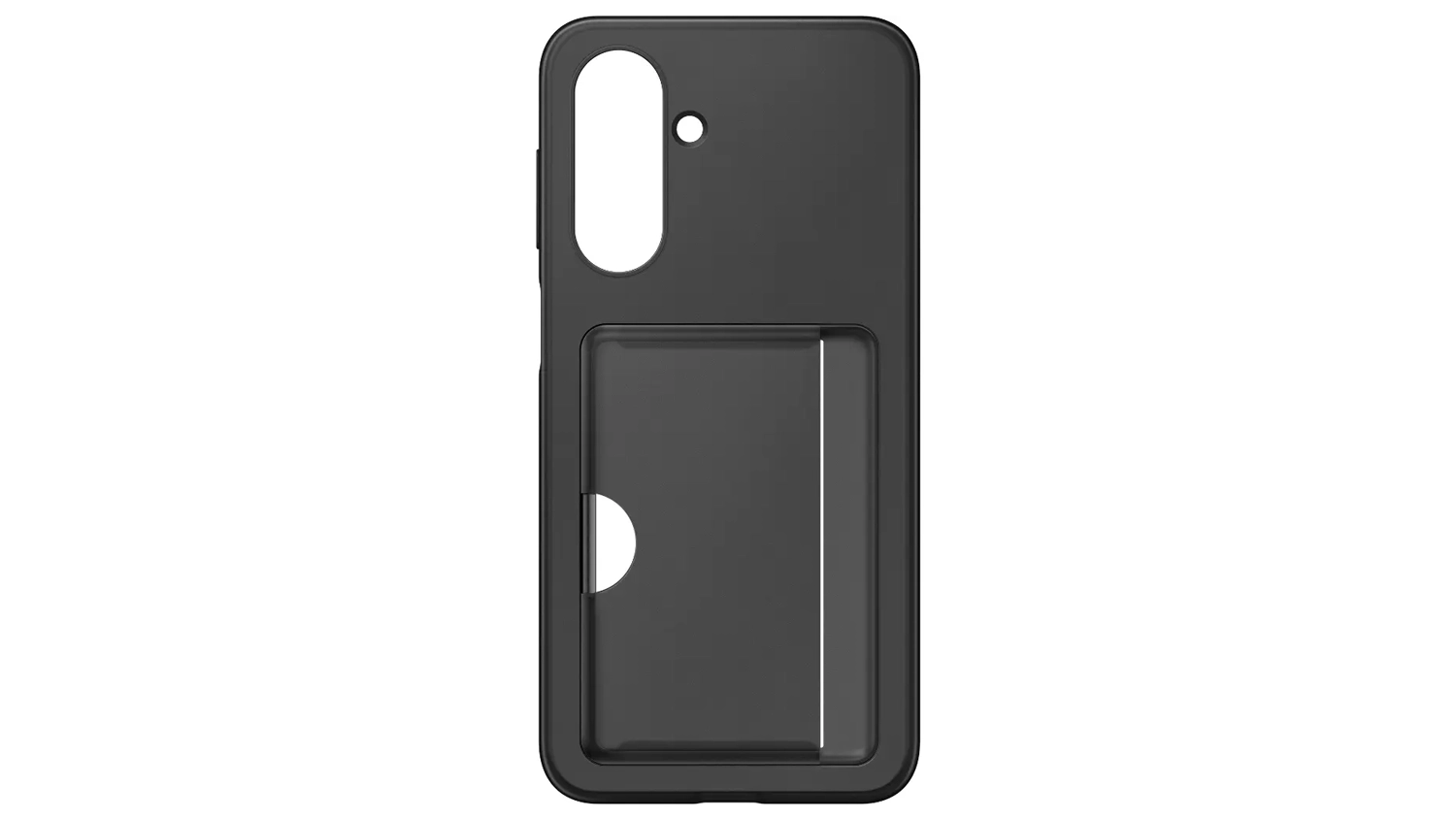Kryt na mobil Samsung Card Slot pro Galaxy A17 5G černý zadní pohled