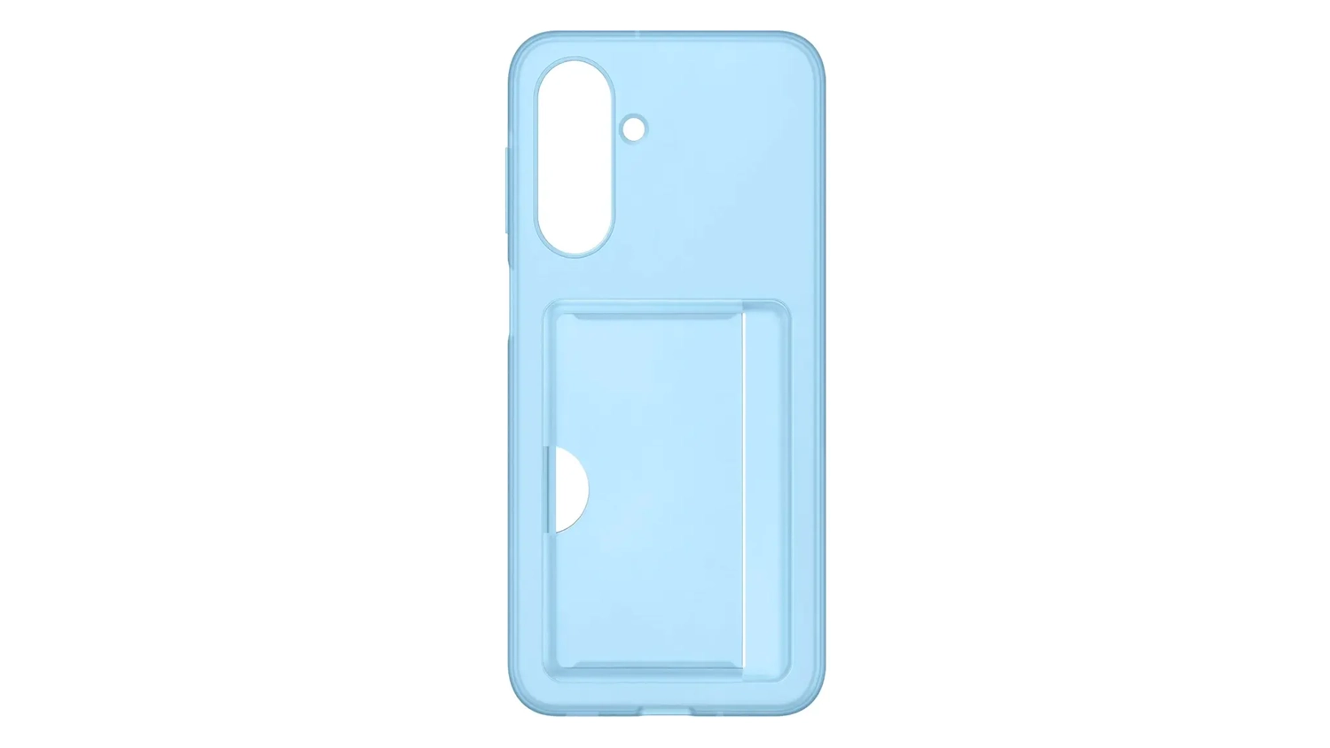 Kryt na mobil Samsung Card Slot pro Galaxy A17 5G modrý zadní pohled