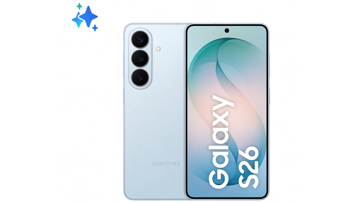 Smartphone Samsung Galaxy S26 12/256GB, Sky Blue