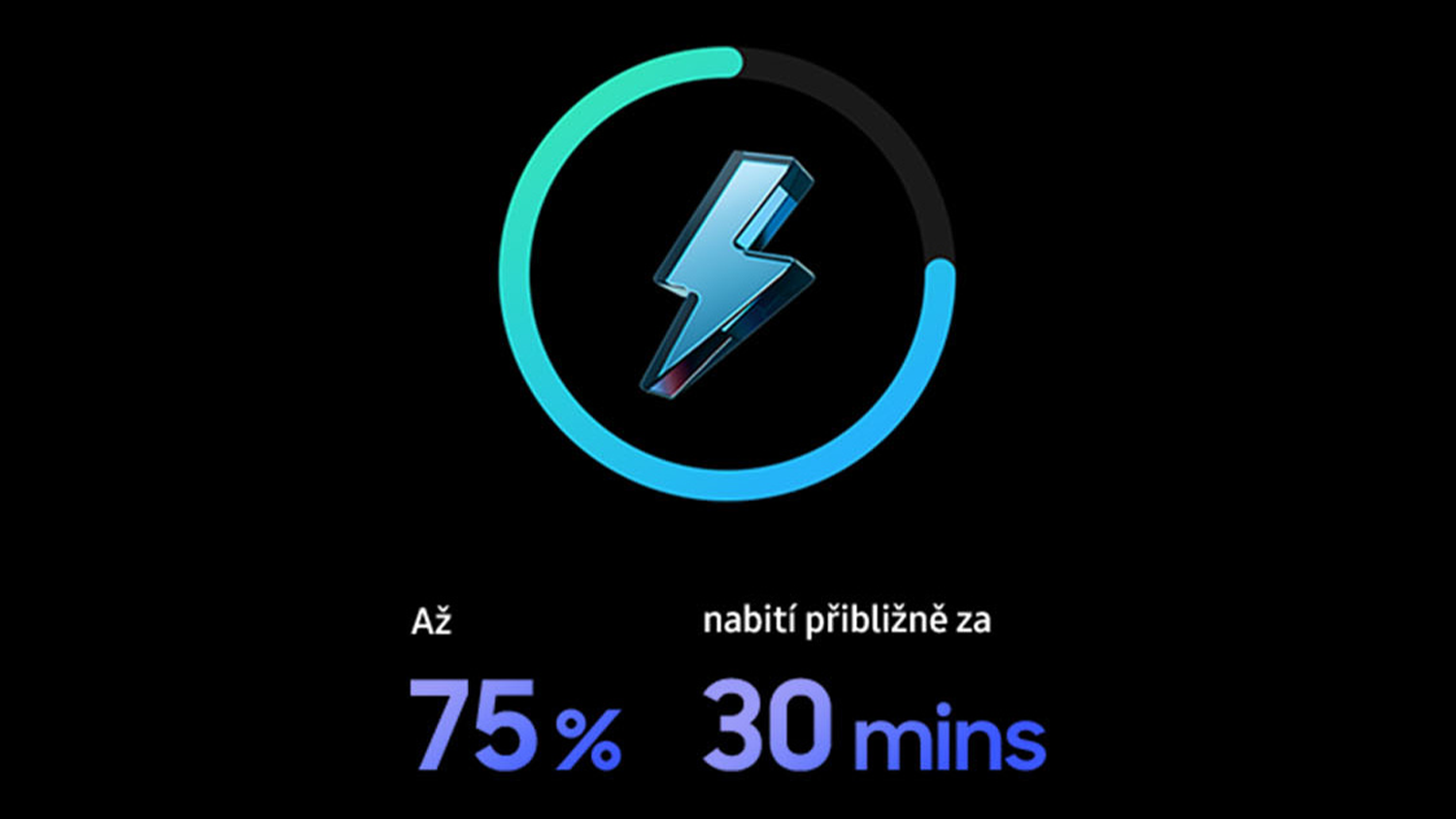 Galaxy S26 Ultra dok&aacute;žete d&iacute;ky superrychl&eacute;mu nab&iacute;jen&iacute; 3.0 dosahovat bleskov&eacute; rychlosti.